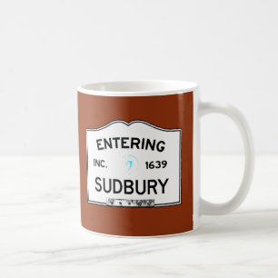 Entering Sudbury Coffee Mug