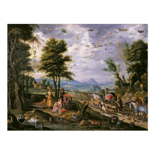 Entering the Ark Postcard