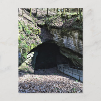 Entering The Cave - Postcard