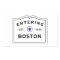 Entering the City of Boston MA