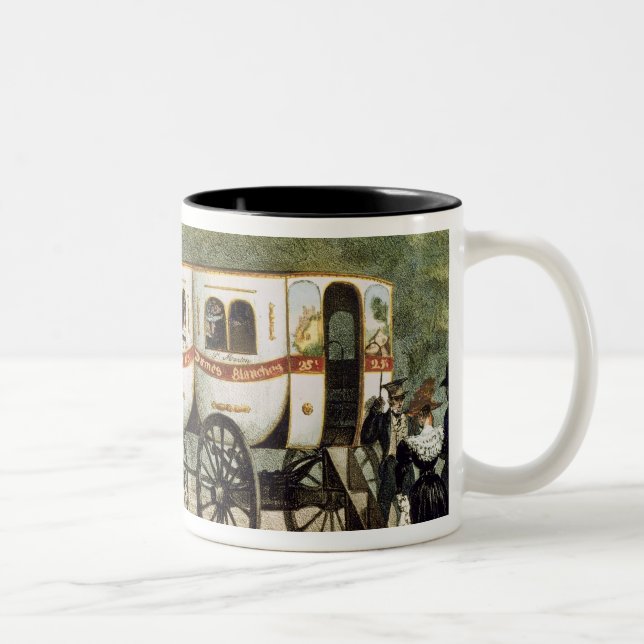 Enterprise Generale des Dames Blanches' Two-Tone Coffee Mug (Right)