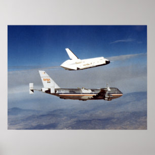 Enterprise In Flight Poster
