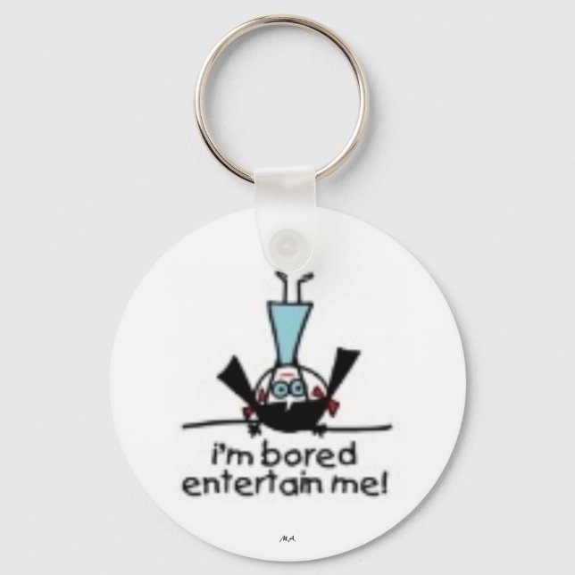 Entertain Me Key Ring (Front)
