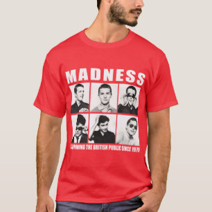 Entertaininghe madness retro band gift for fans fu T-Shirt