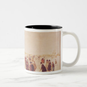 Entertainment on the Ice Two-Tone Coffee Mug