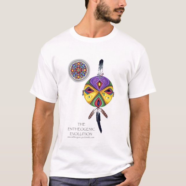 Entheogenic Evolution Mask T-Shirt (Front)