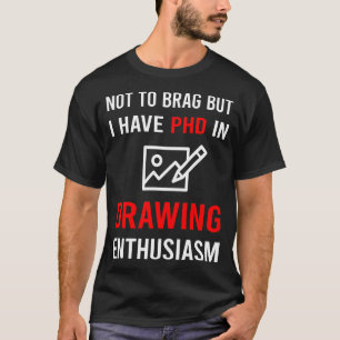 Enthusiasm Drawing T-Shirt