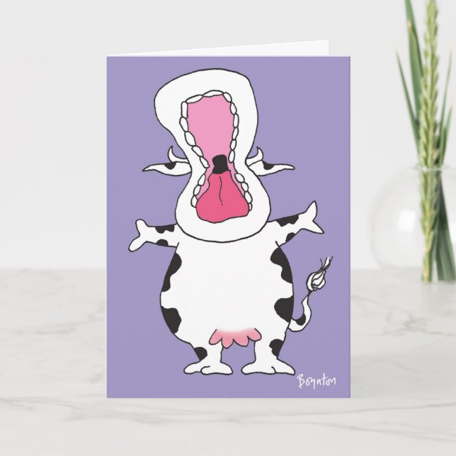 ENTHUSIASTIC COW Thank You (Front)