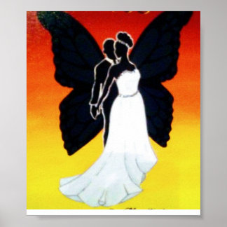 Entitled My Beautiful Black Butterfly Poster