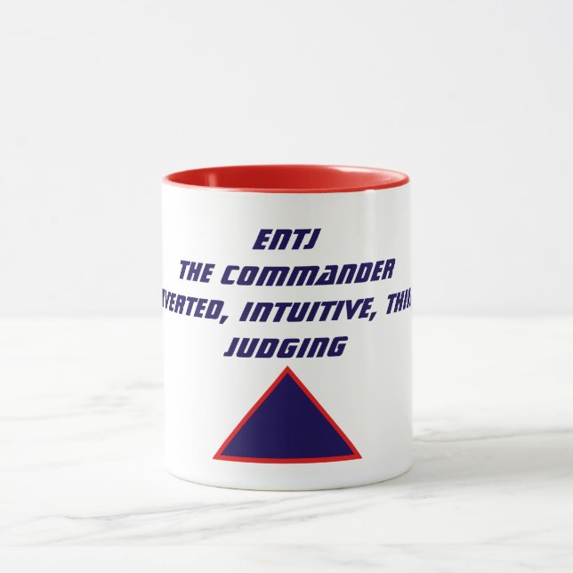 ENTJ Commander Mug (Center)