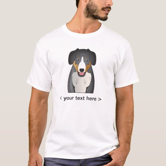 Entlebucher Cartoon Personalised T-Shirt