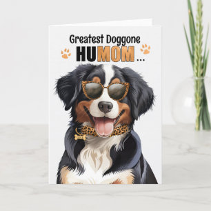 Entlebucher Mountain Dog Best HuMOM Mother's Day Holiday Card