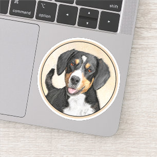 Entlebucher Mountain Dog Painting Original Dog Art