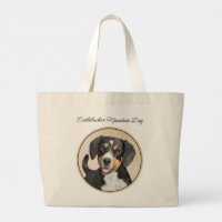 Entlebucher Mountain Dog Painting Original Dog Art