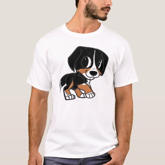 entlebucher mt dog cartoon.png T-Shirt (Front)