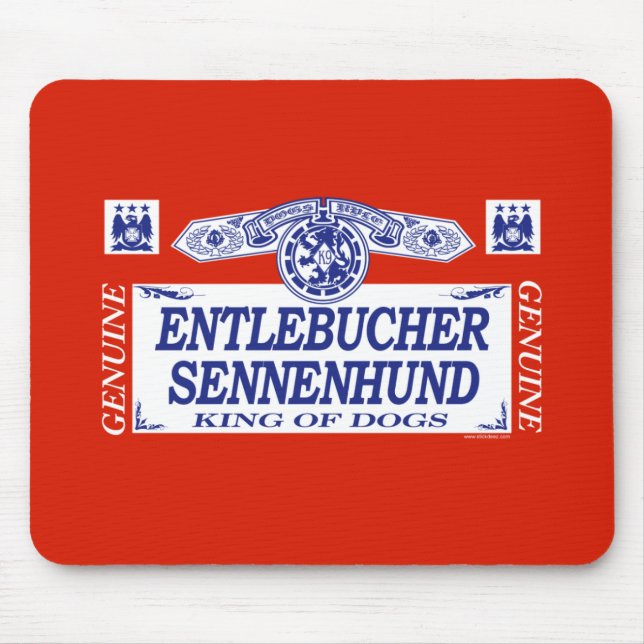 Entlebucher Sennenhund Mouse Mat (Front)
