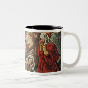 Entombment of Christ, Villabranca Two-Tone Coffee Mug