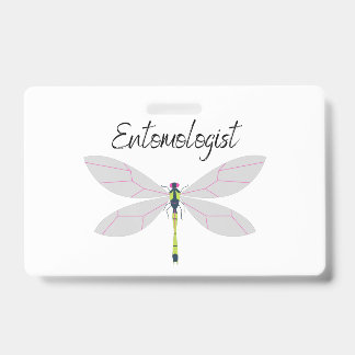 Entomologist Badge ID Badge