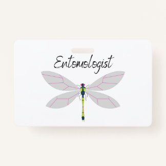 Entomologist Badge ID Badge