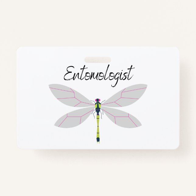 Entomologist Badge ID Badge (Front)