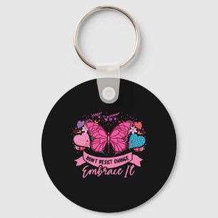 Entomologist Butterfly Insect Nature Change Entomo Key Ring
