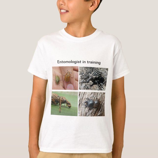 Entomologist in training T-Shirt (Front)
