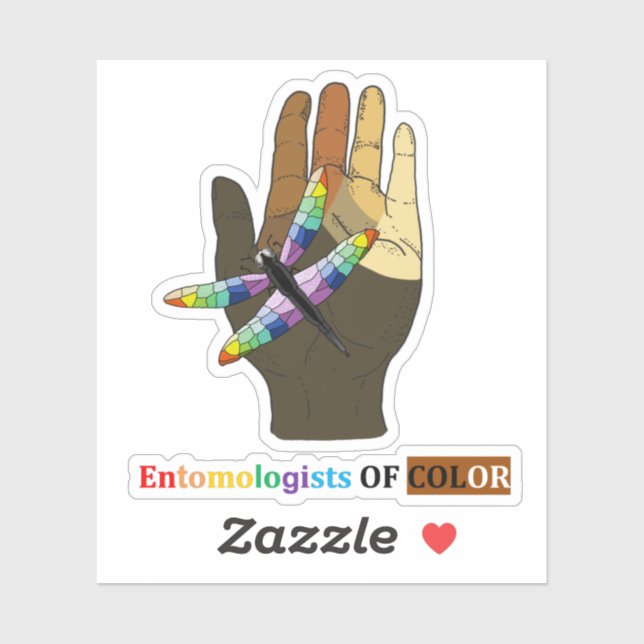 Entomologists of Colour Vinyl Stickers (Sheet)