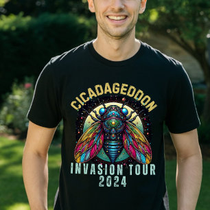 Entomology Cicada Fest 2024 Broods XIX & XIII Cica T-Shirt
