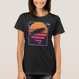 Entomology Cockroach Insect Vaporwave Roach Entomo T-Shirt