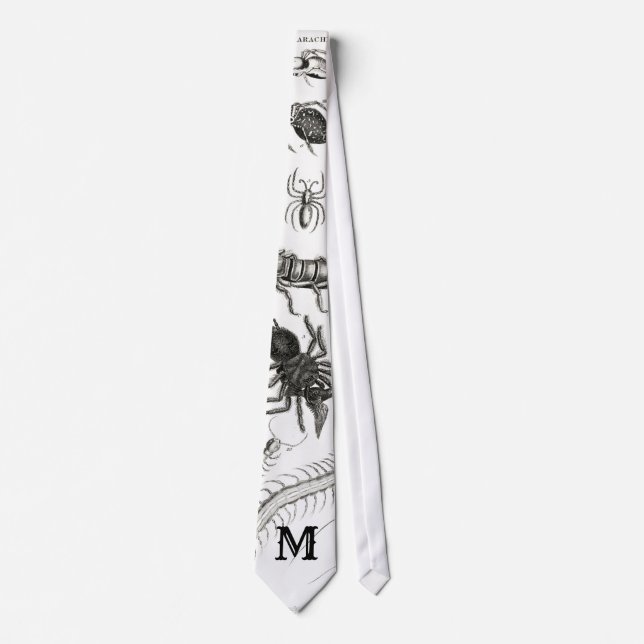 Entomology Halloween Myriapoda Bugs Insects Poster Tie (Front)