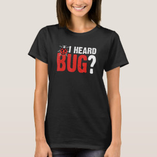 Entomology Types Of Insects Lady Bug Catcher T-Shirt
