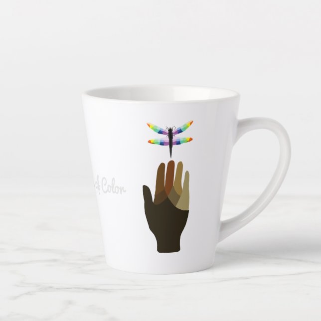 EntoPOC drinkware Latte Mug (Right)