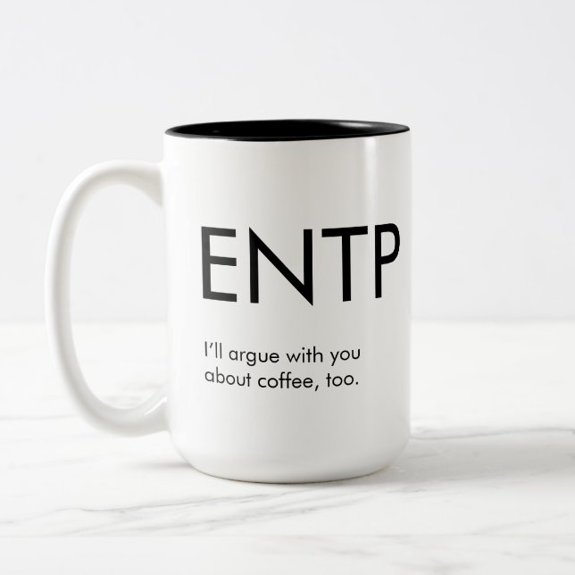 ENTP Argue coffee Mug Gift (Left)