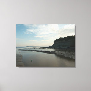 Entrance Channel to Cardiff Bay Canvas Print