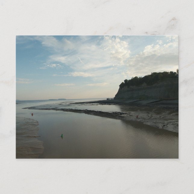 Entrance Channel to Cardiff Bay Postcard (Front)