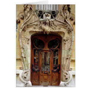 Entrance door to the apartments