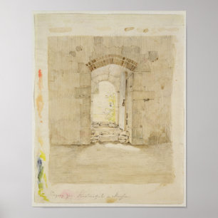 Entrance Gate to the Royal School in Meissen Poster