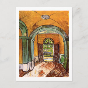 Entrance Hall Saint-Paul Hospital Vincent van Gogh Postcard