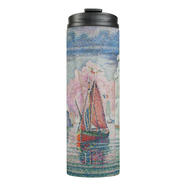 Entrance of La Rochelle Harbour, Paul Signac Thermal Tumbler (Front)