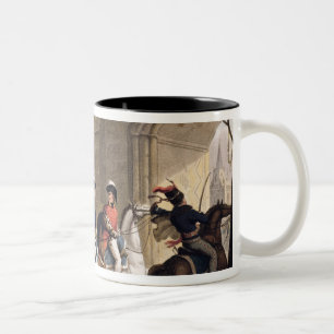 Entrance of Lord Wellington into Salamanca at the Two-Tone Coffee Mug