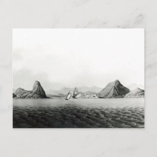Entrance of the Harbour of Rio de Janeiro Postcard