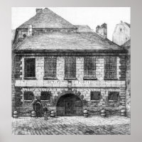 Entrance of the prison 'La Petite Force'
