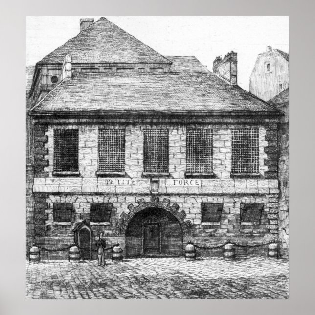 Entrance of the prison 'La Petite Force' Poster (Front)