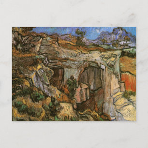 Entrance, Quarry near Saint-Rémy, Vincent Van Gogh Postcard