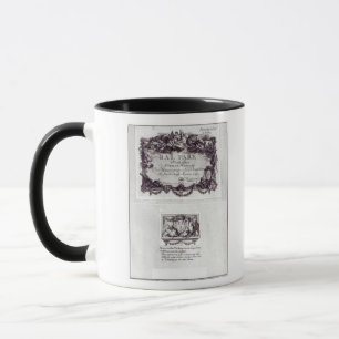 Entrance ticket for the ball in Versailles Mug