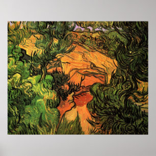 Entrance to a Quarry by Vincent van Gogh Poster