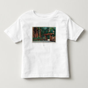Entrance to Big Trees Park, Santa Cruz County Toddler T-Shirt