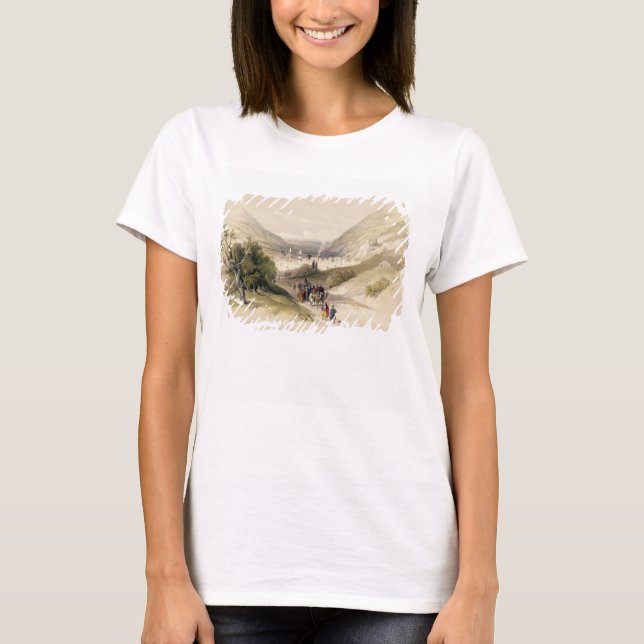 Entrance to Nablous, April 17th 1839, plate 41 fro T-Shirt (Front)