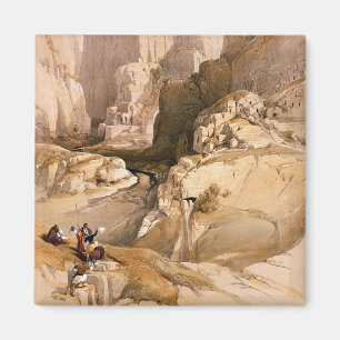 Entrance to Petra, March 10th 1839, plate 98 from Magnet