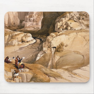 Entrance to Petra, March 10th 1839, plate 98 from Mouse Mat